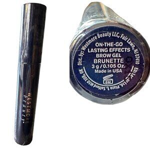 Westmore Beauty On-the-Go Lasting Effects Brow Gel BRUNETTE 3g/0.105oz SEALED
